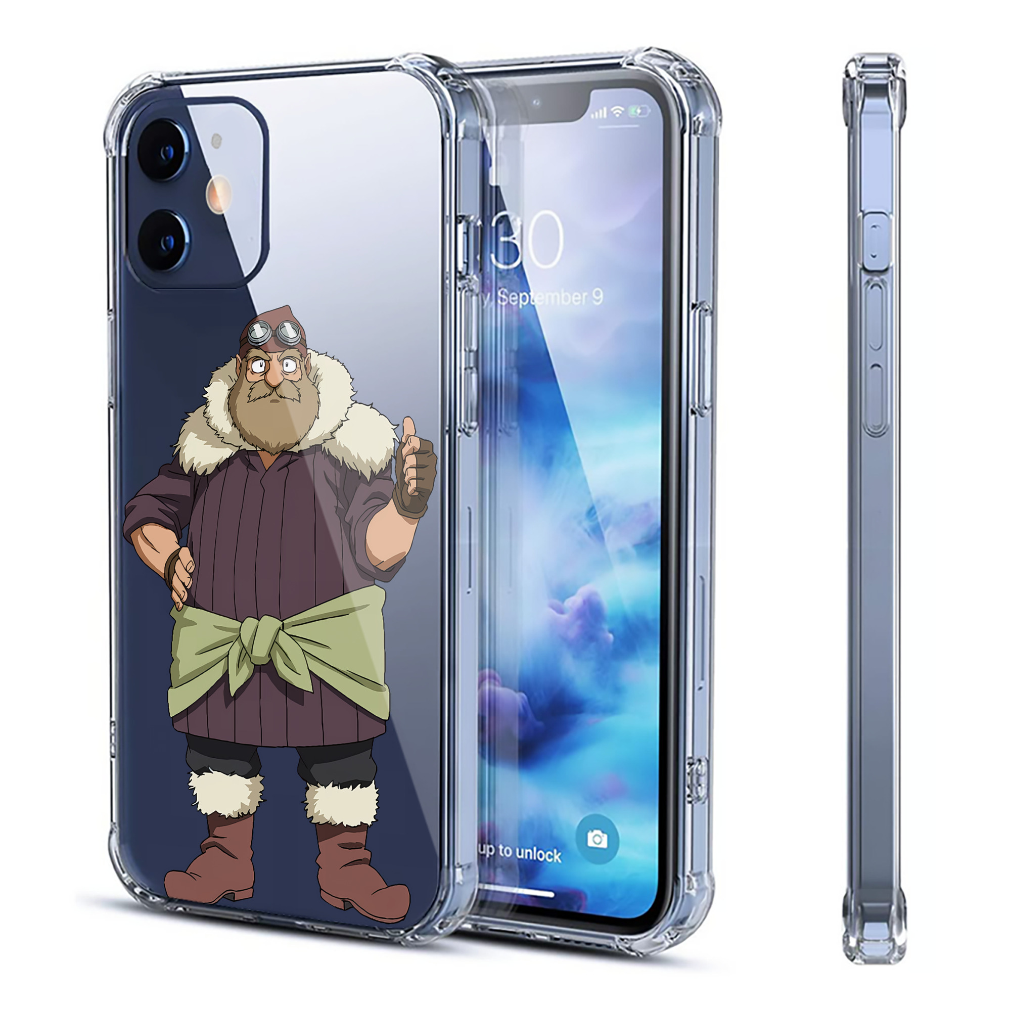 （画像用） 転スラ Regarding Reincarnated to Slime 【iPhone 12シリーズ対応】透明スマホケース（クリアソフトケース）